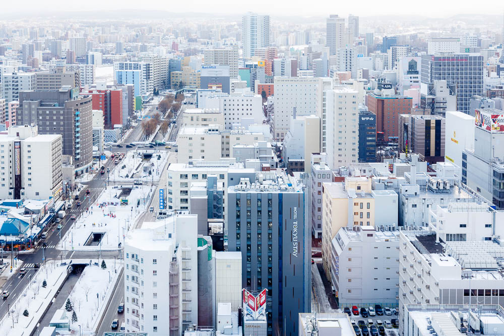 sapporo skyline