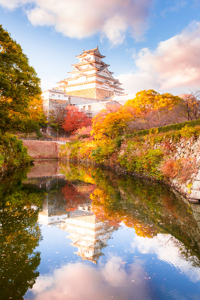 Himeiji Castle Japan autumn 03
