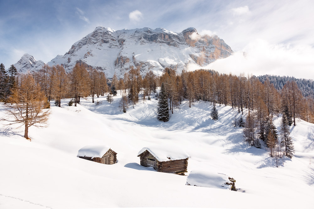 Dolomites in Winter
