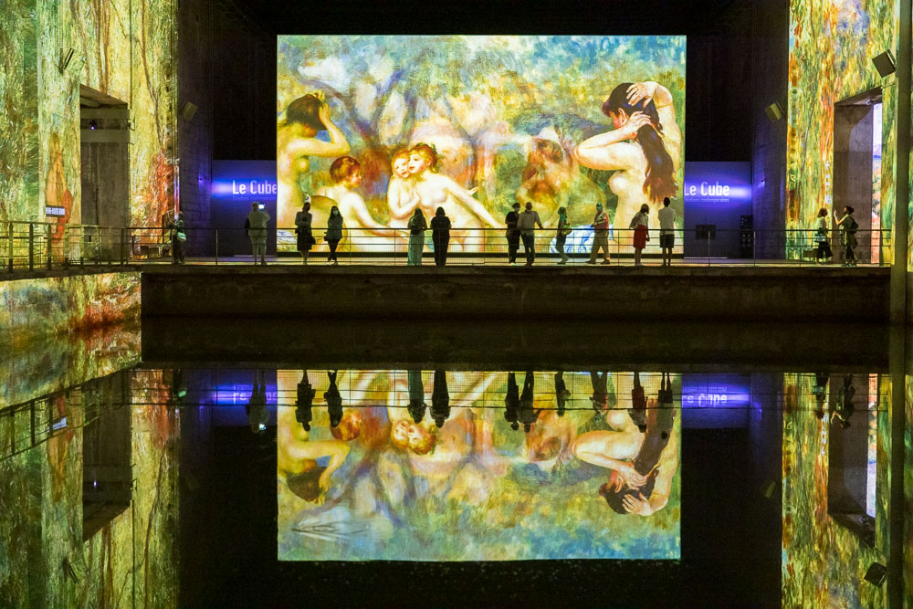 Exposition Impressionnistes aux Bassins des Lumières à Bordeaux en Gironde - Renoir © Loic Lagarde