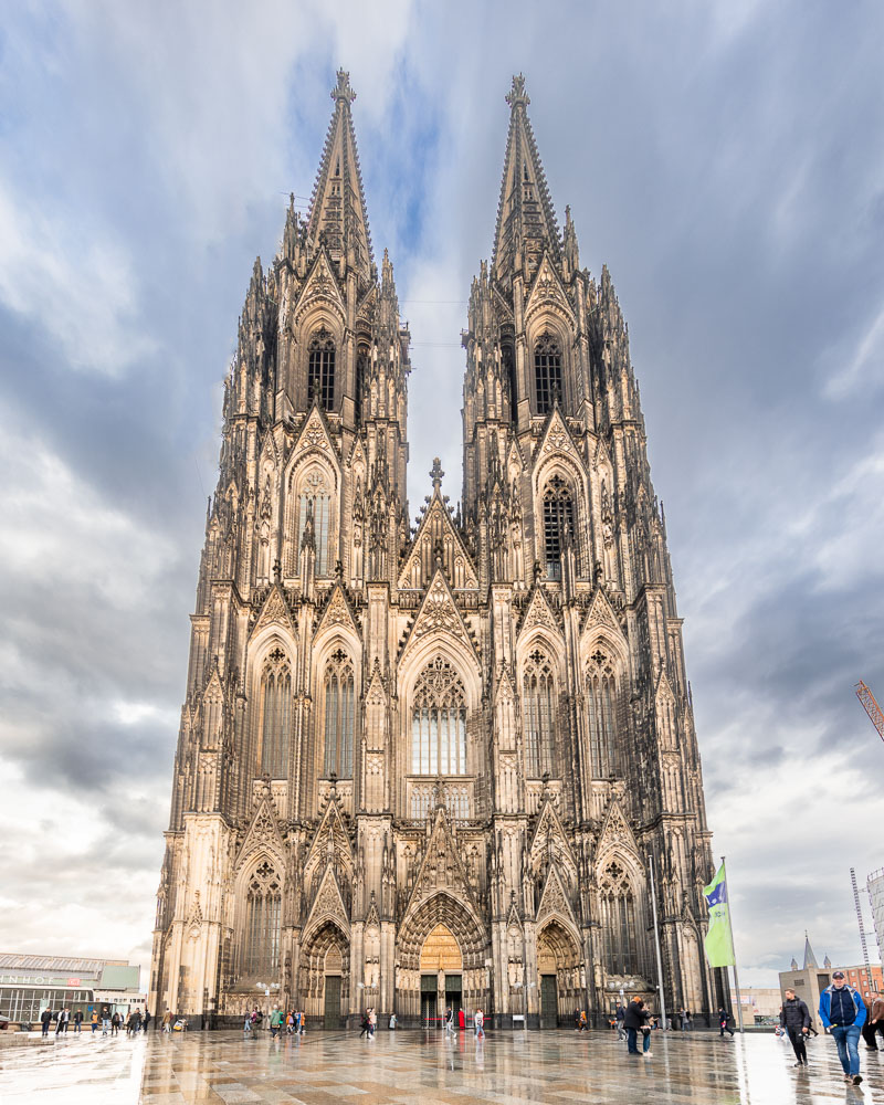 Façade de la cathédrale de Cologne ou Kölner Dom - UNESCO Germany Allemagne © Loic Lagarde 2022