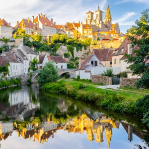 Semur-en-Auxois in Burgundy