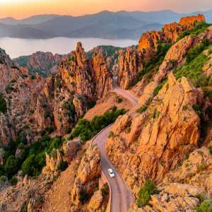 Calanques of Piana in Corsica