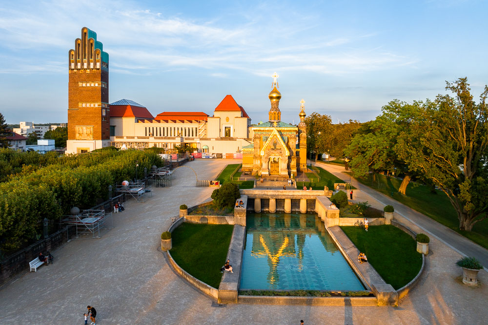 La Mathildenhöhe à Darmstadt : joyau Art Nouveau