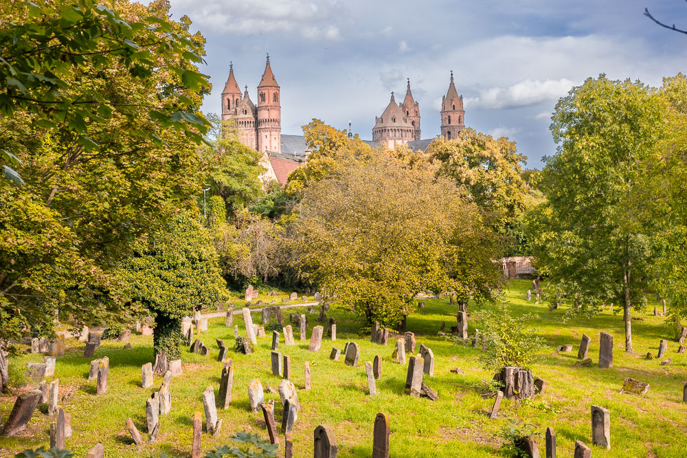 Les sites SchUM à Mayence, Spire et Worms