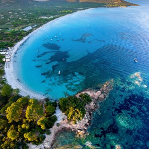 Palombaggia Beach in Corsica