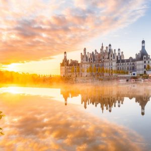 Sunrise at Château de Chambord